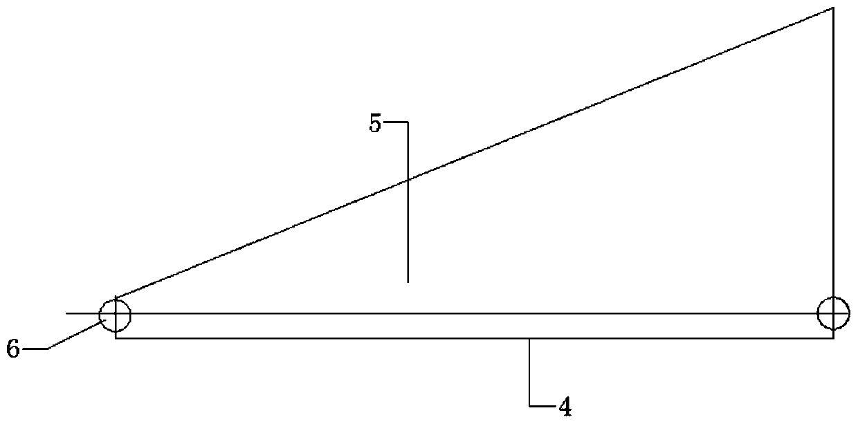 Preparation method and roof structure of an integrated material for slope finding, waterproofing and heat preservation for flat roofs