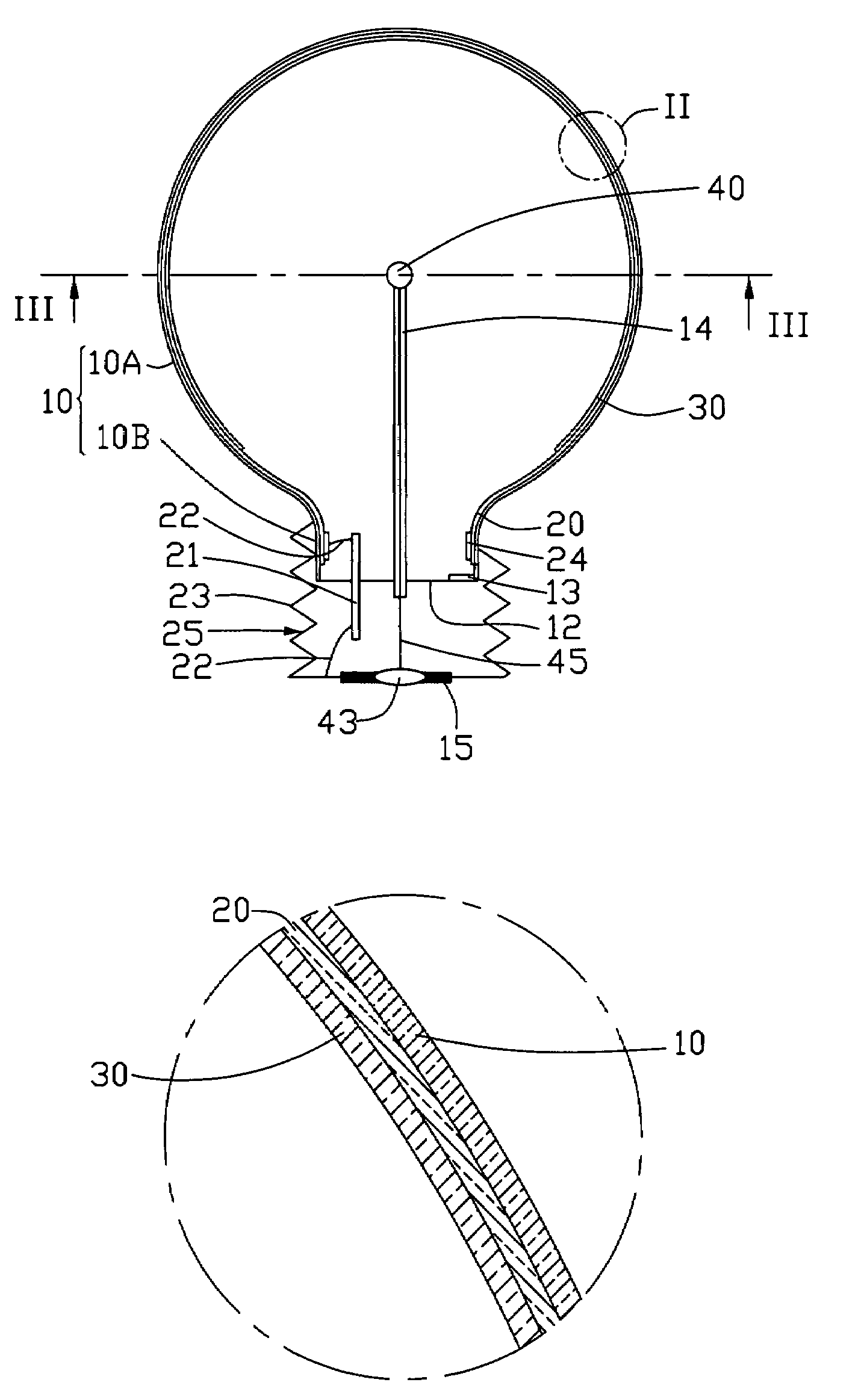 Field emission lamp