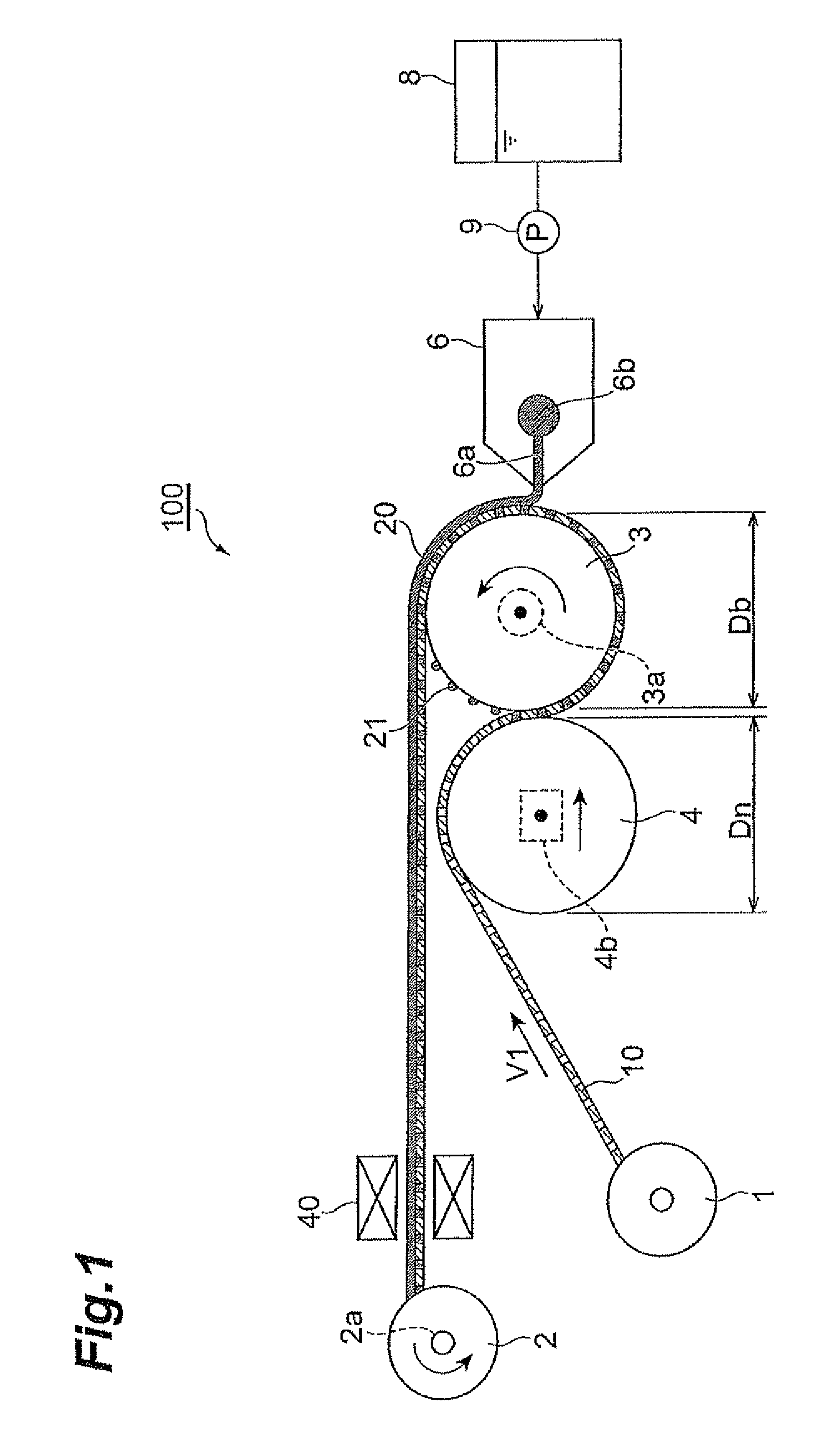 Electrode manufacturing apparatus and electrode manufacturing method