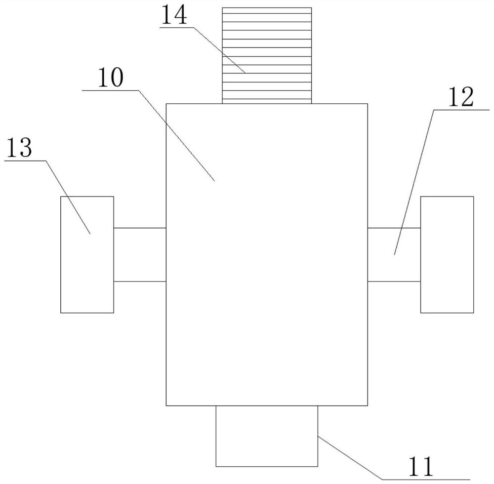 Computer fine-tuning type electrically-controlled rotary camera