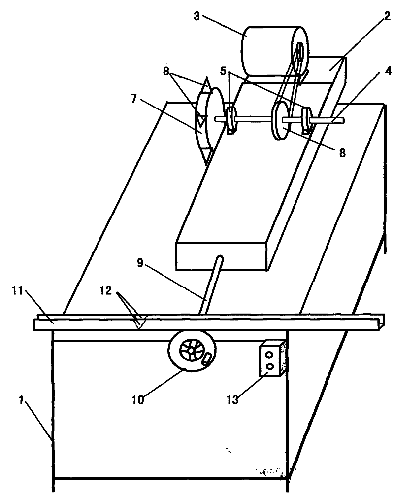 Notching machine of sealing strip