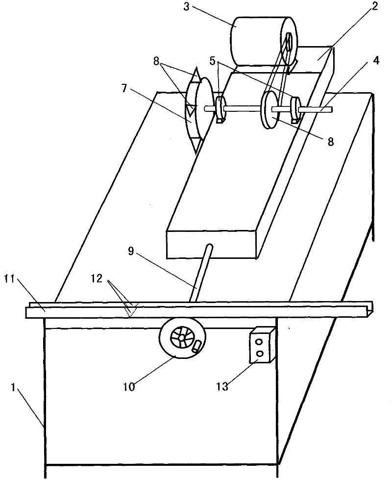 Notching machine of sealing strip