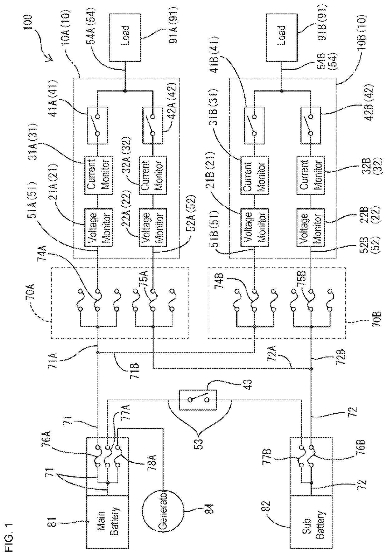 Relay device and a method to detect open-circuit failures