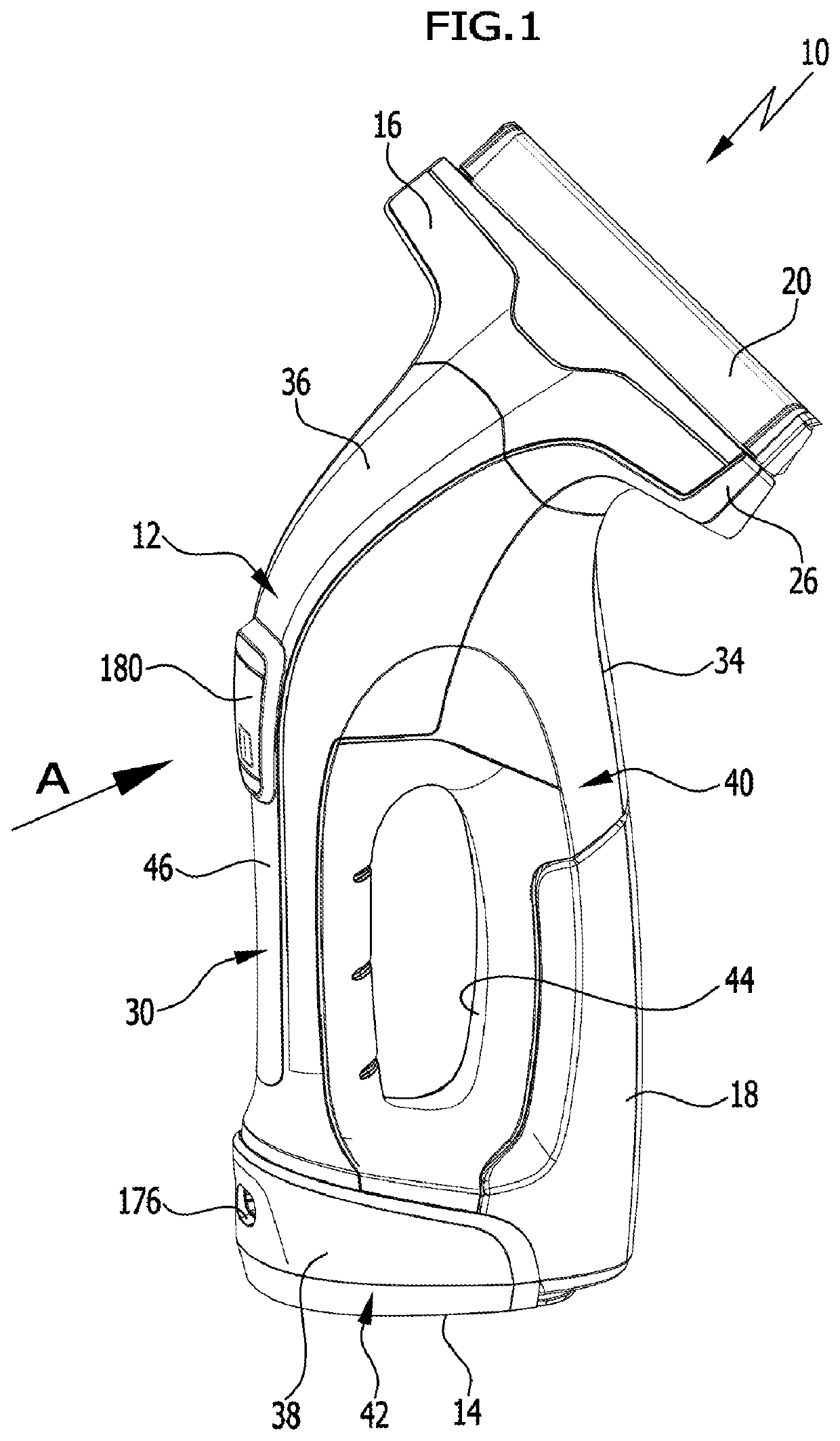 Portable hard surface cleaning appliance