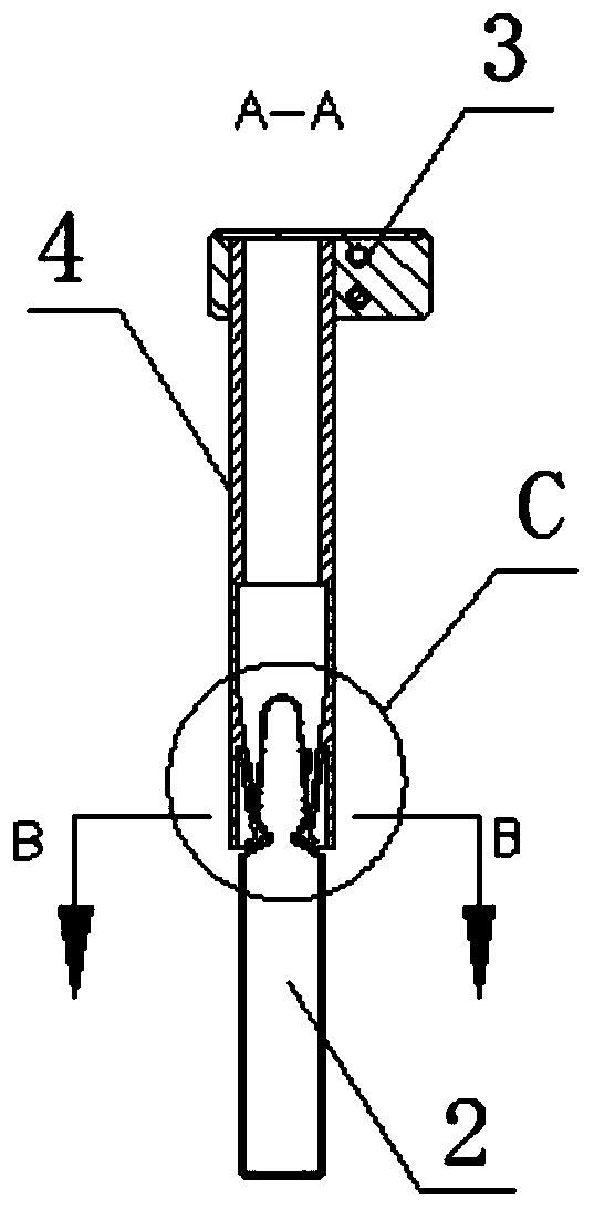 Ampoule bottle grabbing device for liquid medicine dispensing machine