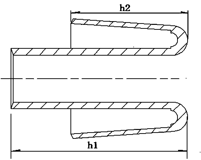 Manufacturing method of cross-flow-type tuyere