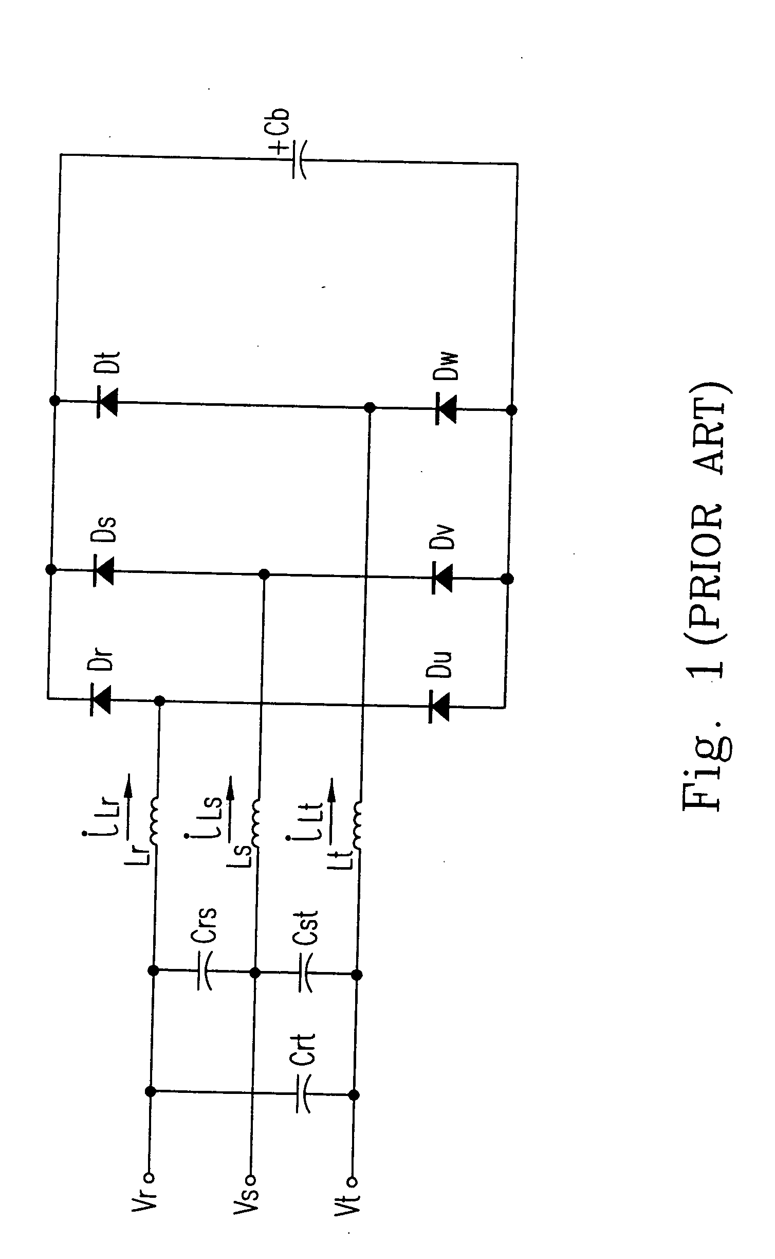 Soft-switching three-phase power factor correction converter