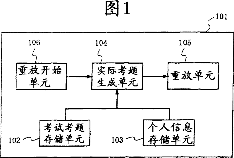 Individual test execution device