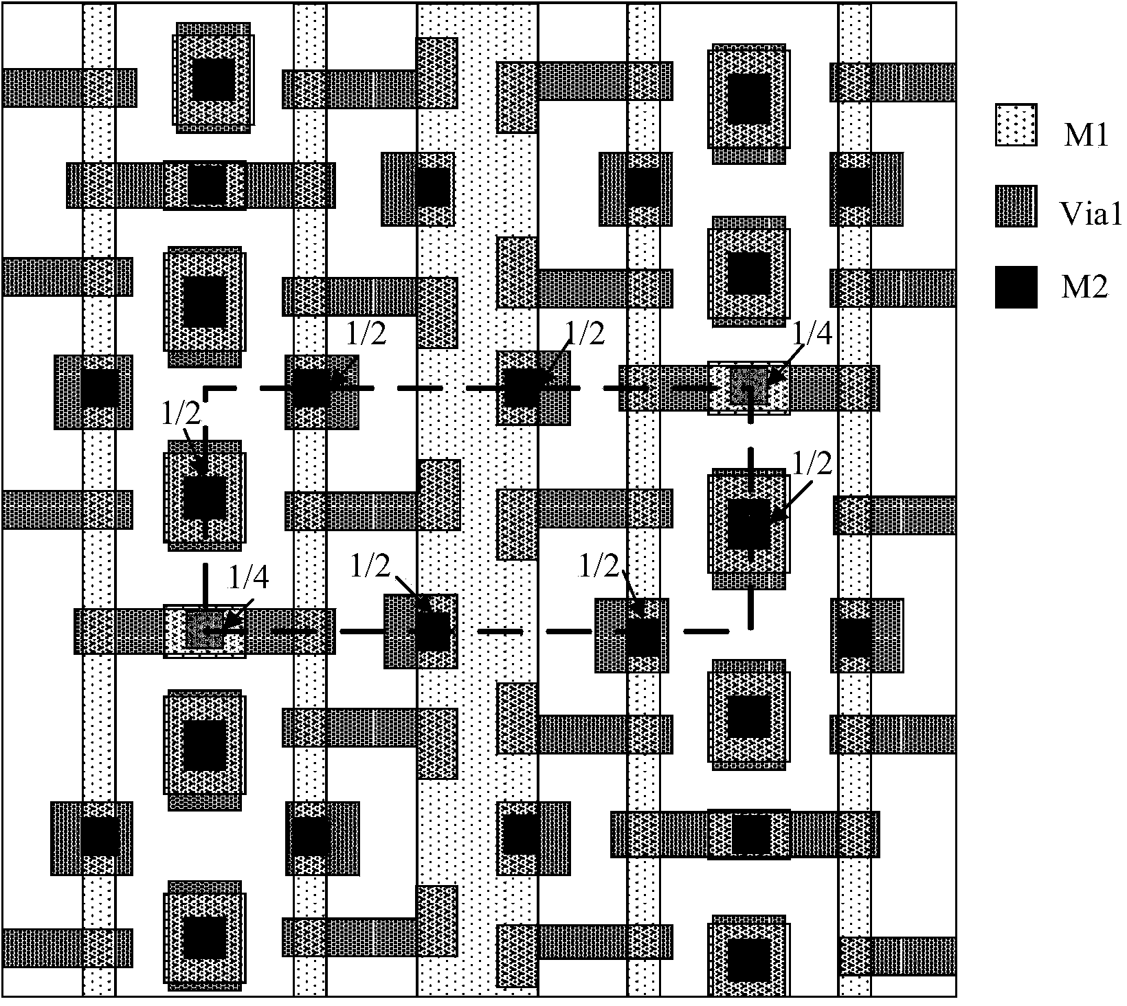 Detection method for under-etching of through holes