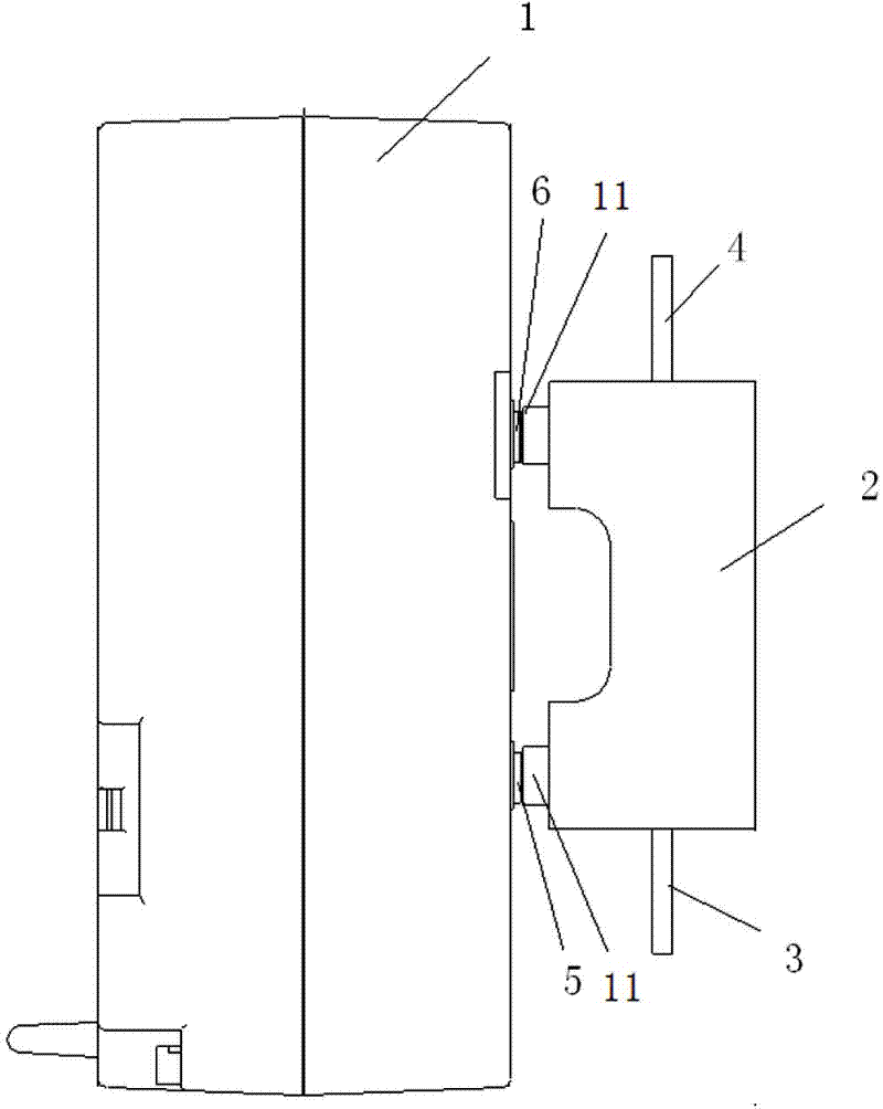 Three-phase pluggable electric energy meter