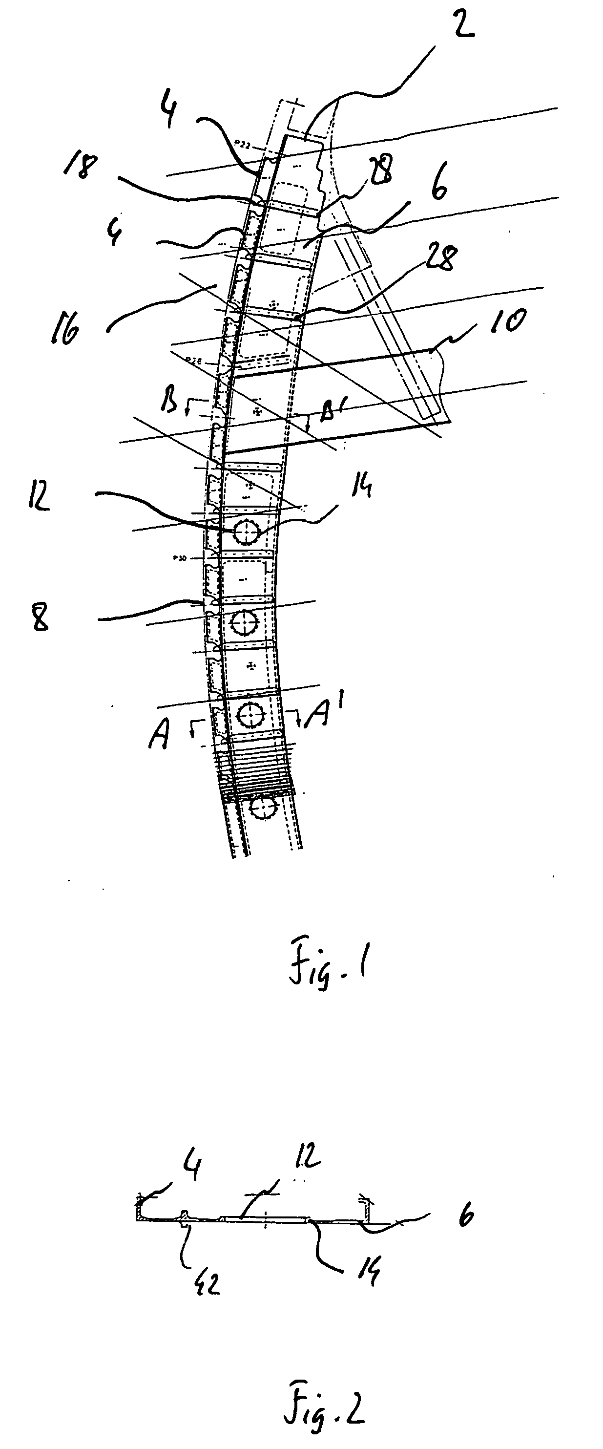 Integral frame member for an aircraft