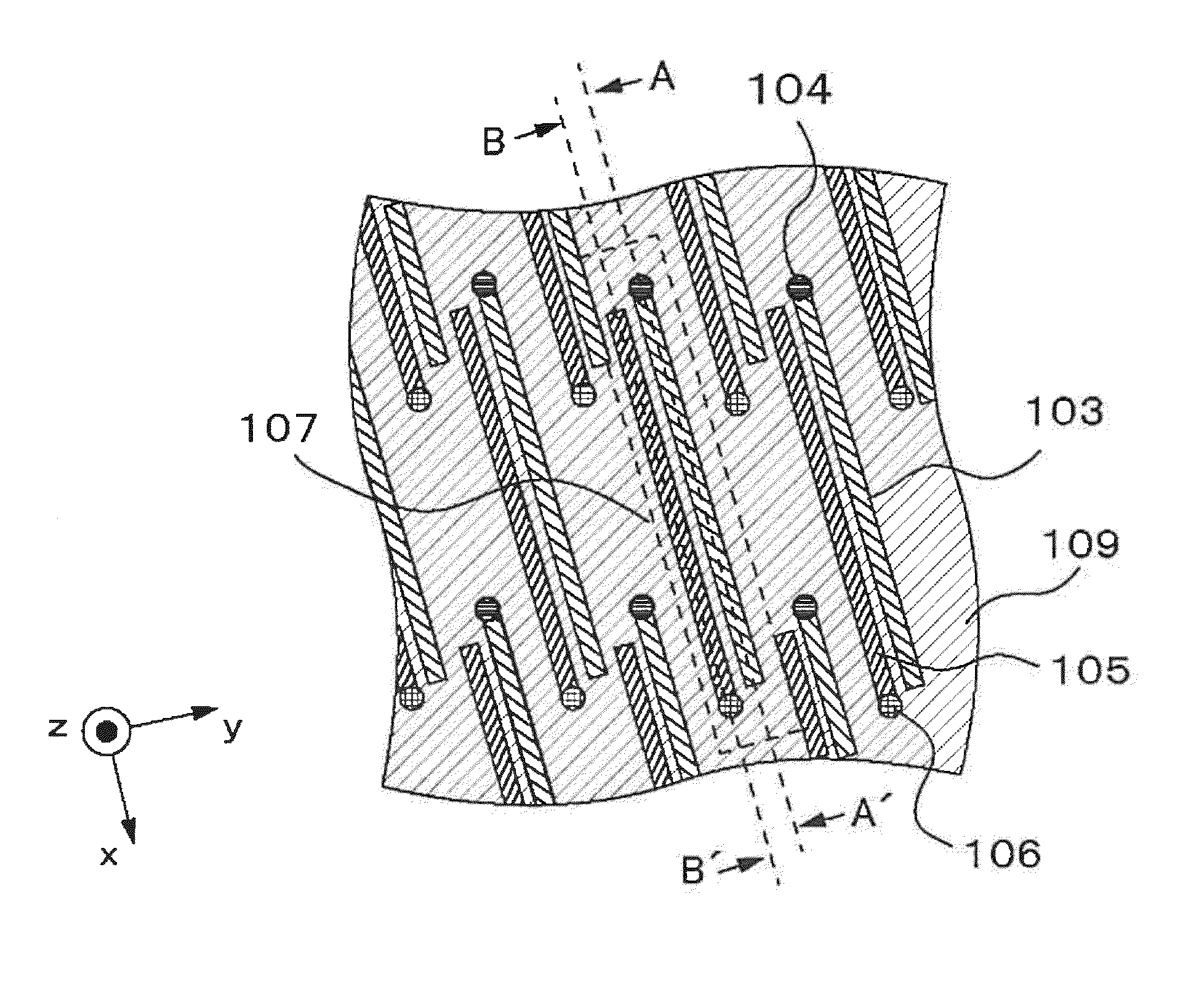 Structure, wiring board and electronic device