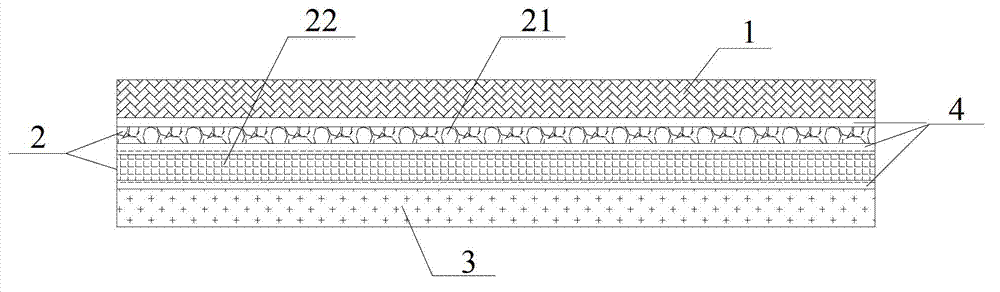 Multifunctional composite material and application thereof