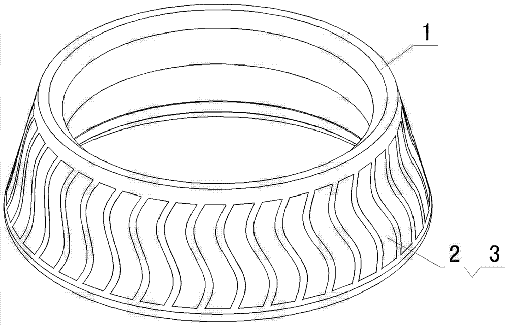 Composite material grinding roller and manufacturing method thereof