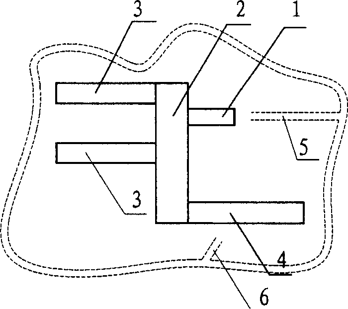 Configuration method of combined factory building for producing anode carbon brick for electrolysis of aluminum