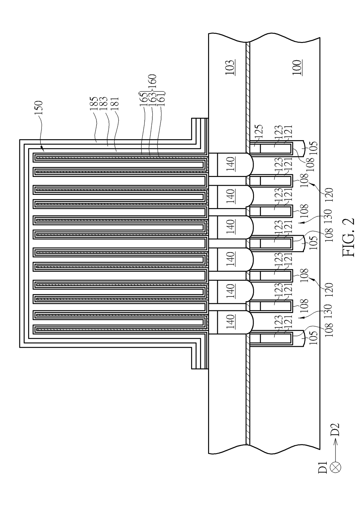 Semiconductor memory device and method of forming the same