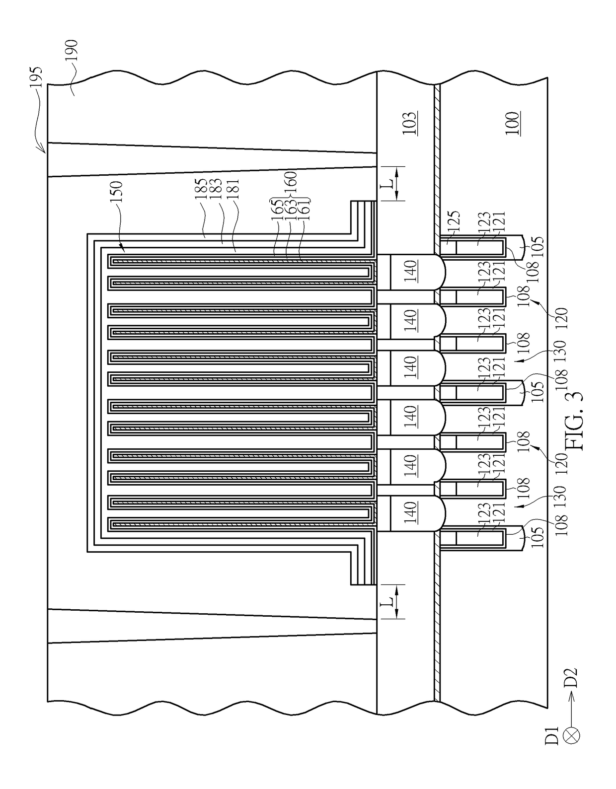 Semiconductor memory device and method of forming the same