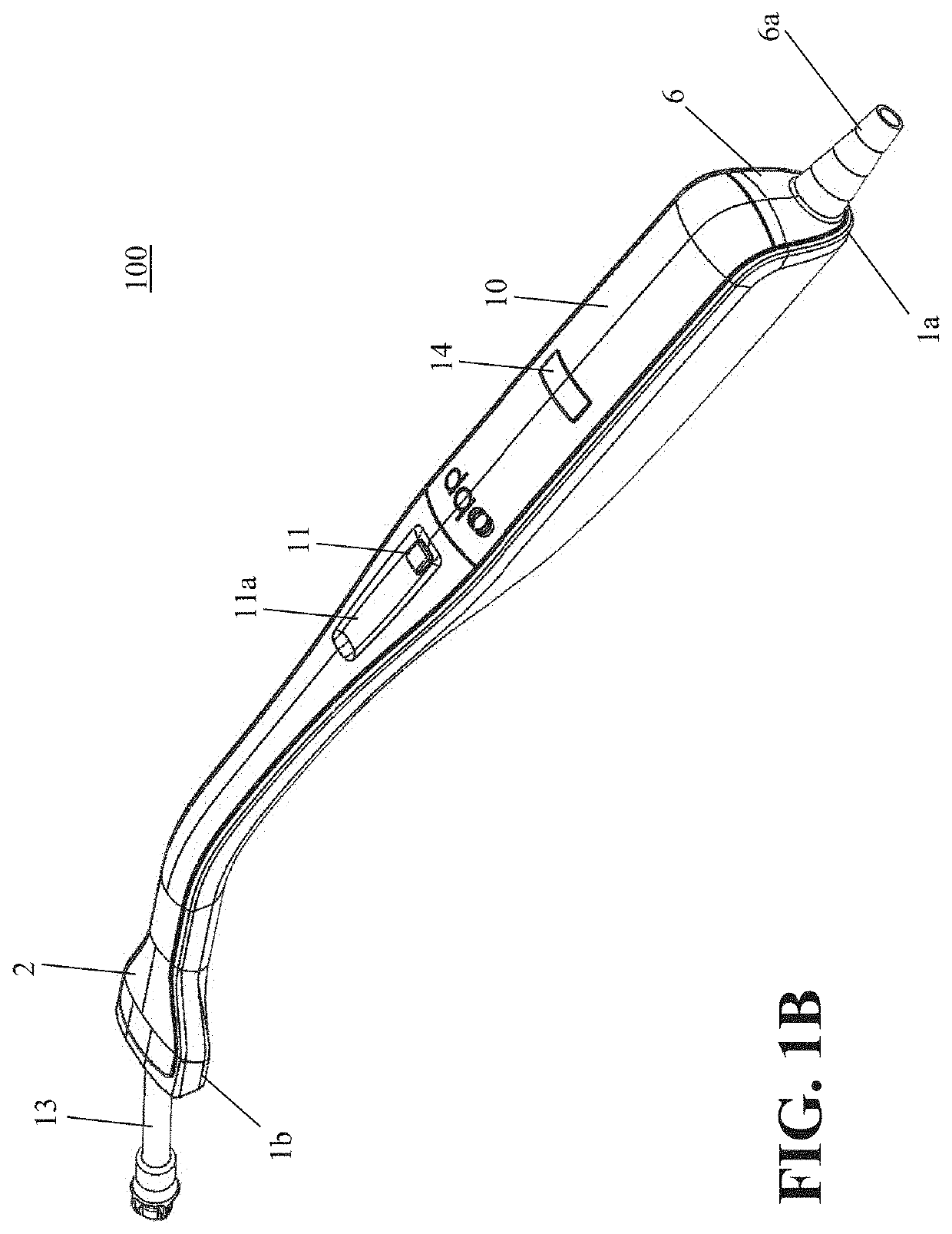 Illuminated suction device