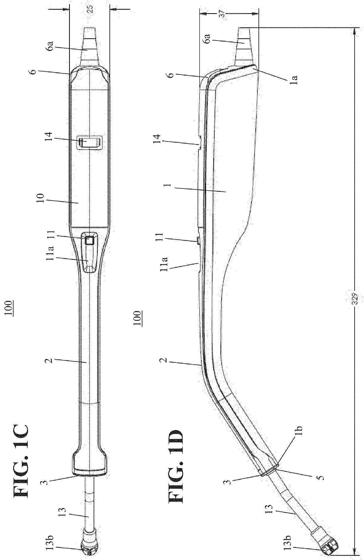 Illuminated suction device