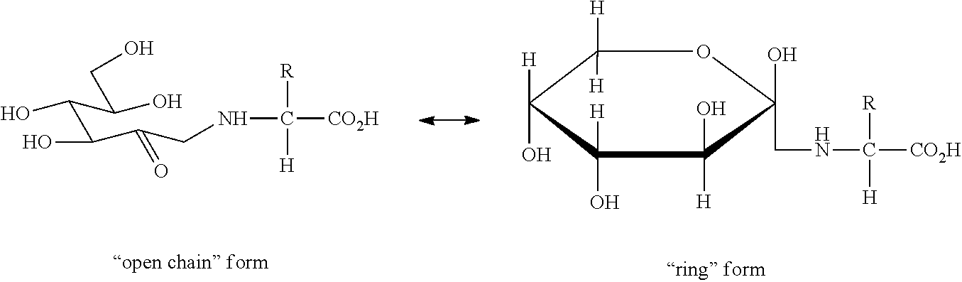 Oral care composition comprising an amadori compound