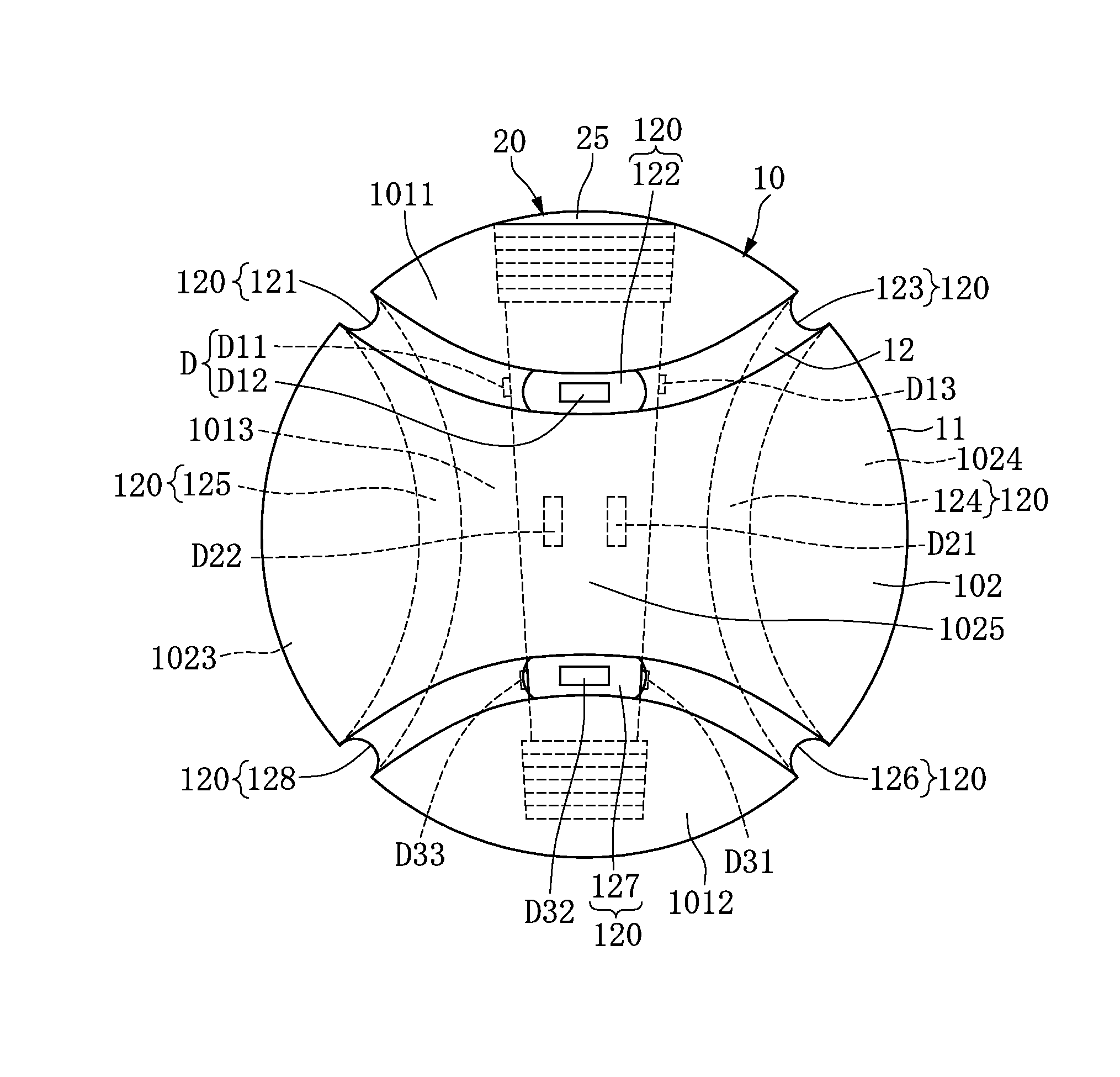 Sphere structure