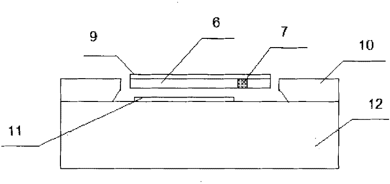 Optical fiber vibration sensing head and manufacturing method thereof