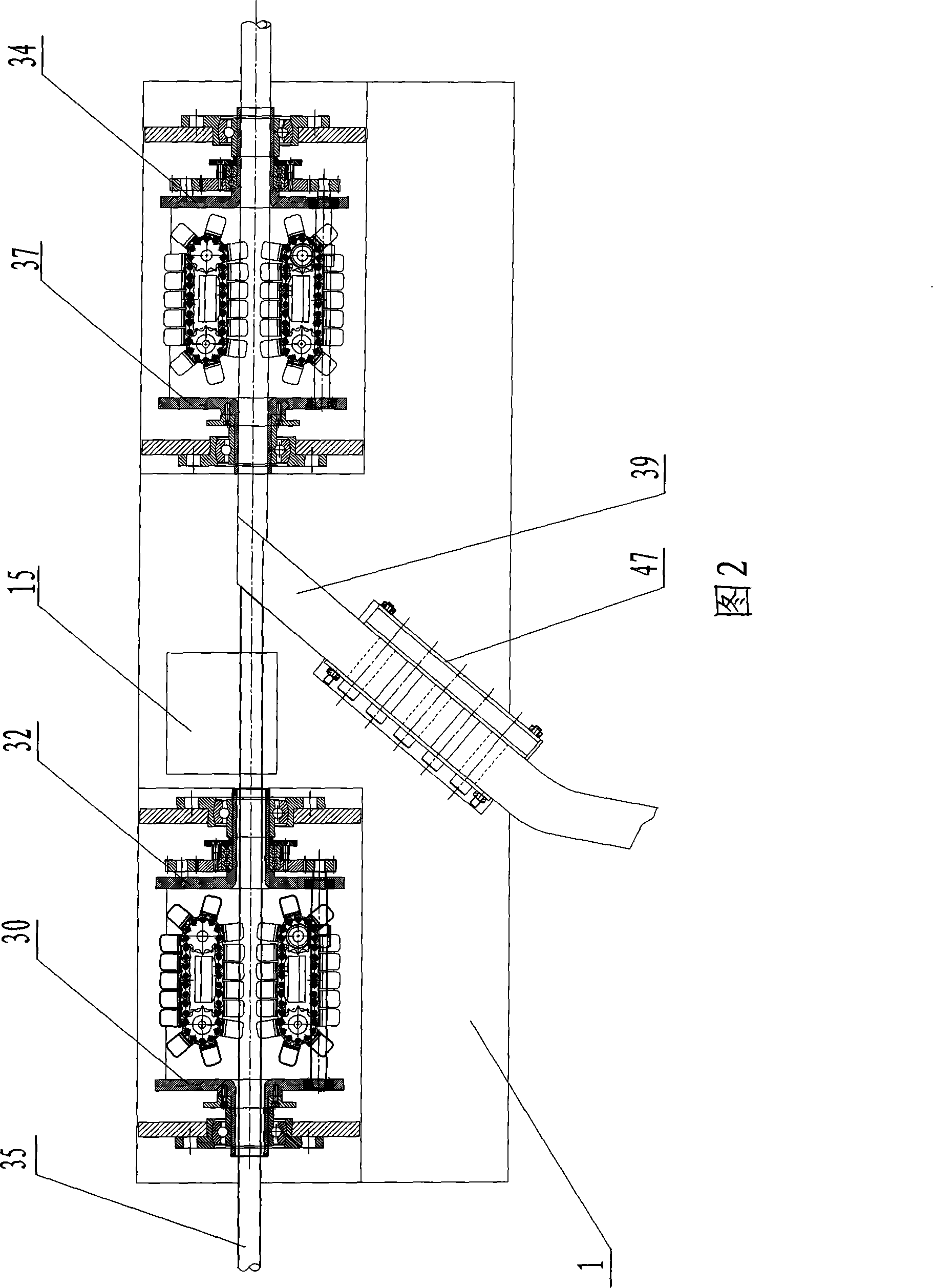 Process equipment for roller brush