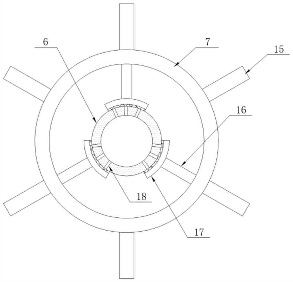 Energy-saving and environment-friendly oxygen supply device for red lead production equipment