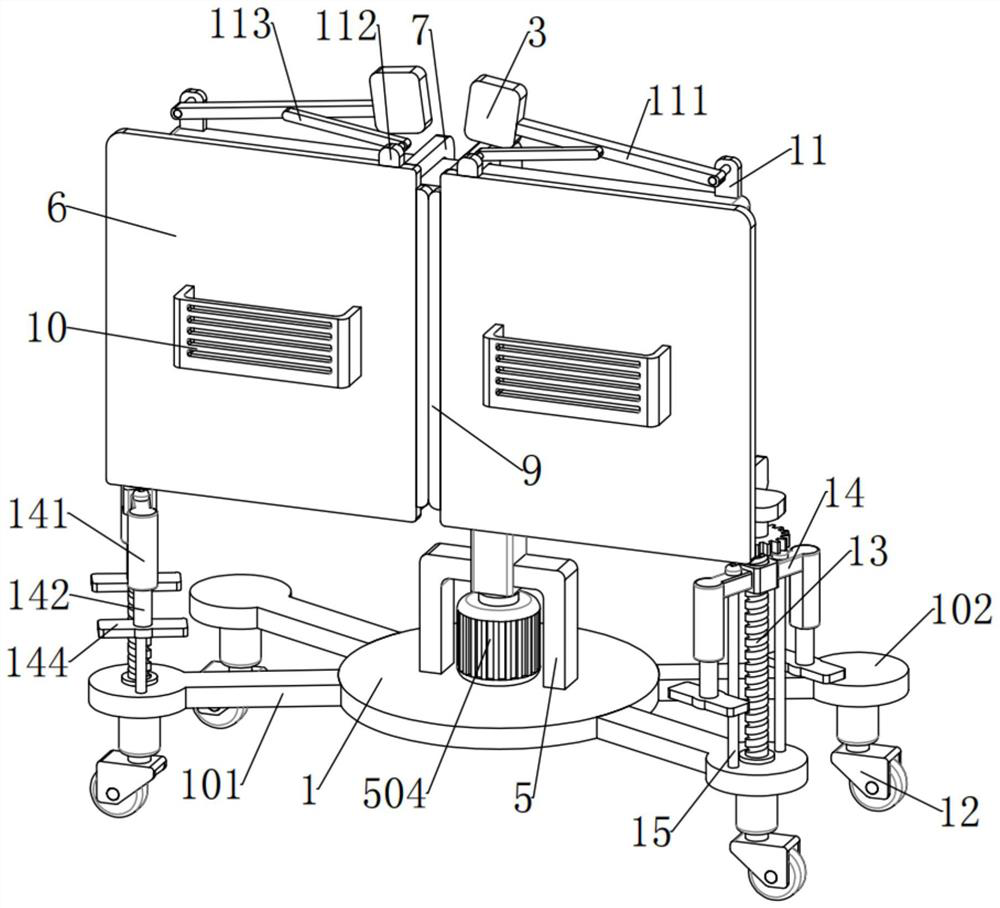 Movable self-service large-screen VR game machine