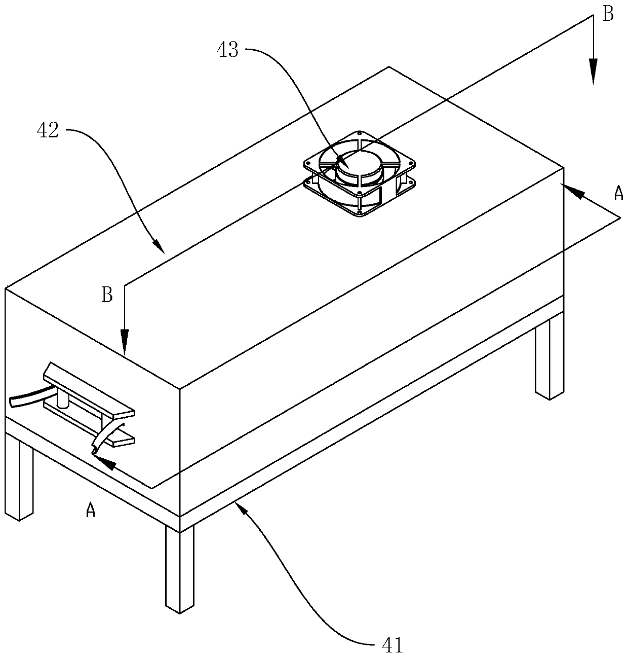 Plastic-coated metal bar production line