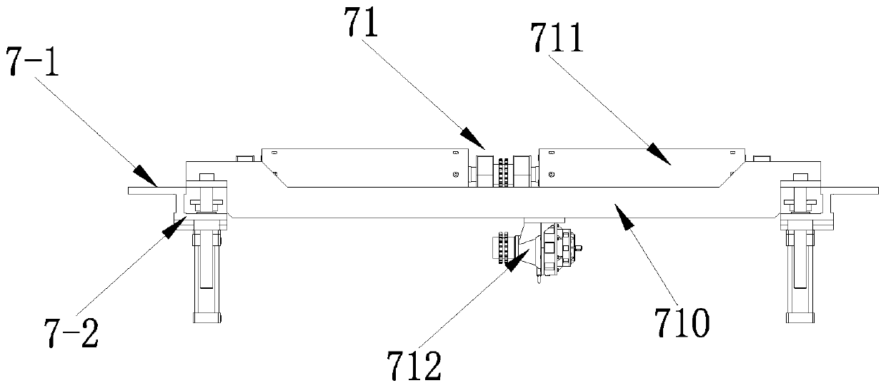 Steel plate lifting and conveying mechanism