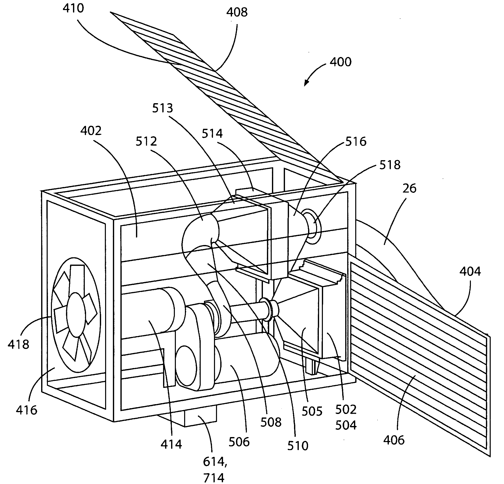 Adjustable air conditioning control system for a universal airplane ground support equipment cart