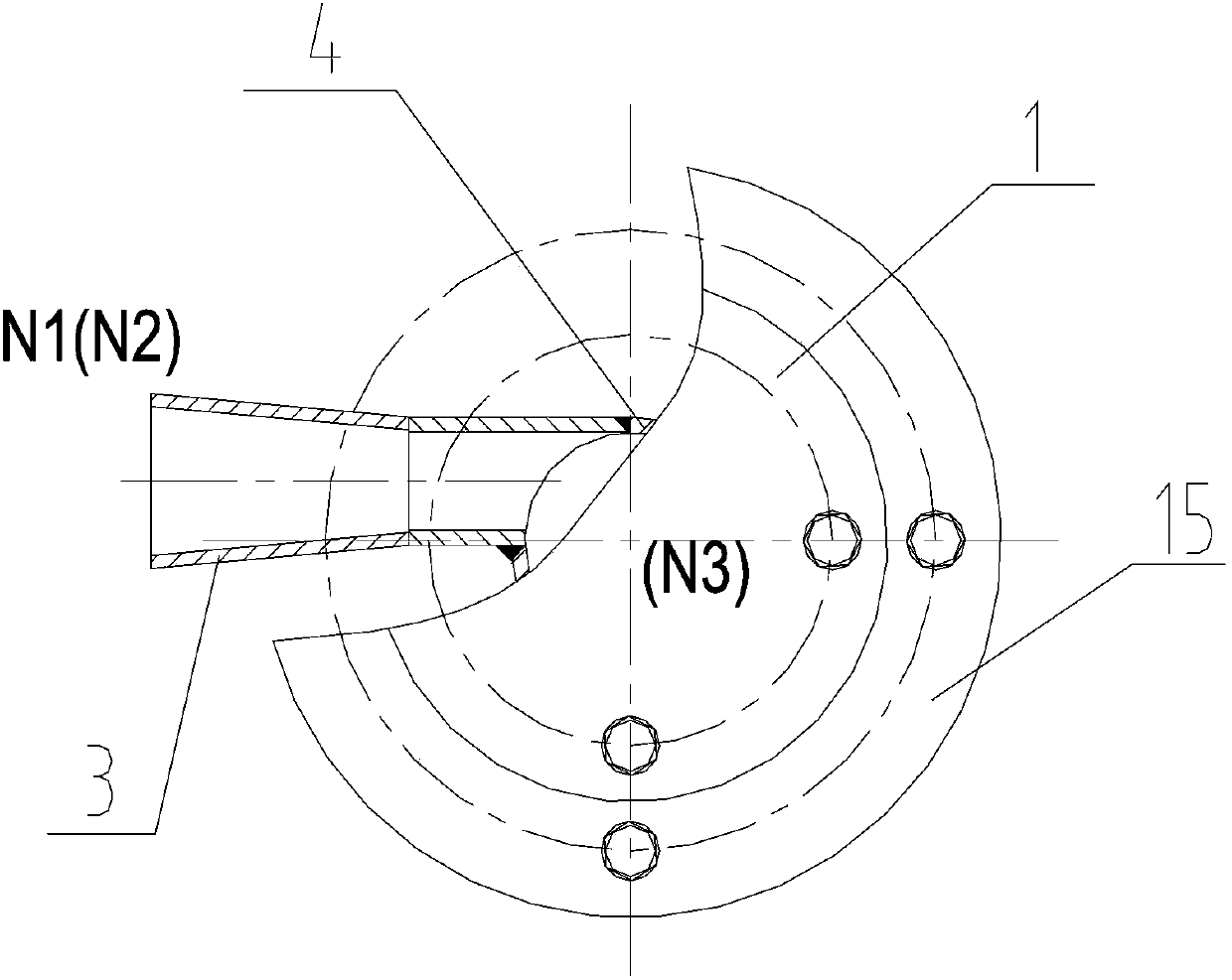 Micro-bubble generator for air floatation treatment of sewage