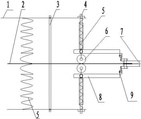 Electric cherry picker with roller-slide-block manually-assisted non-contact mechanical hand