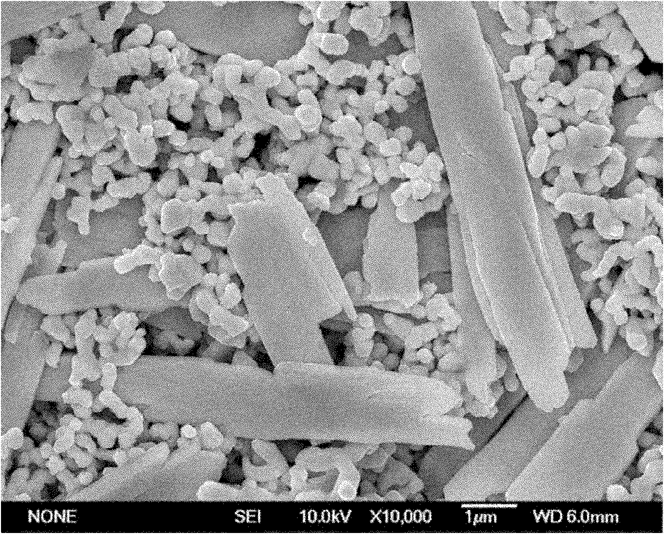 Preparation method of lead tungstate powder with high scintillation property