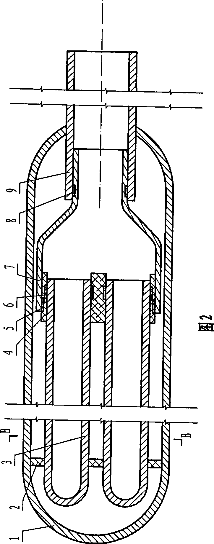 Multidimensional solar vacuum heat-collecting tube