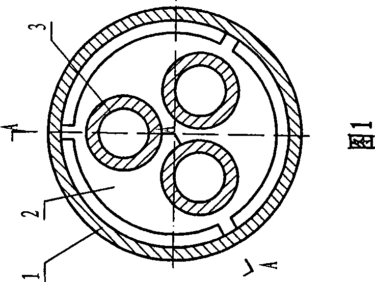 Multidimensional solar vacuum heat-collecting tube