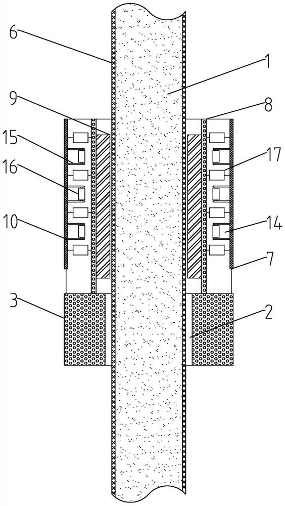 An offshore platform riser protection device