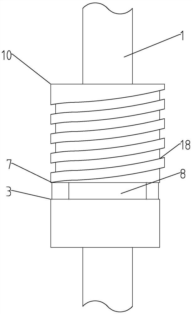 An offshore platform riser protection device