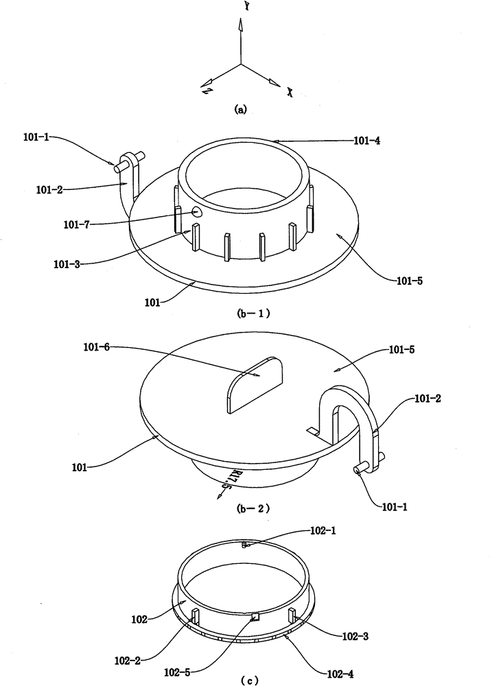 Flip-type thermos stopper