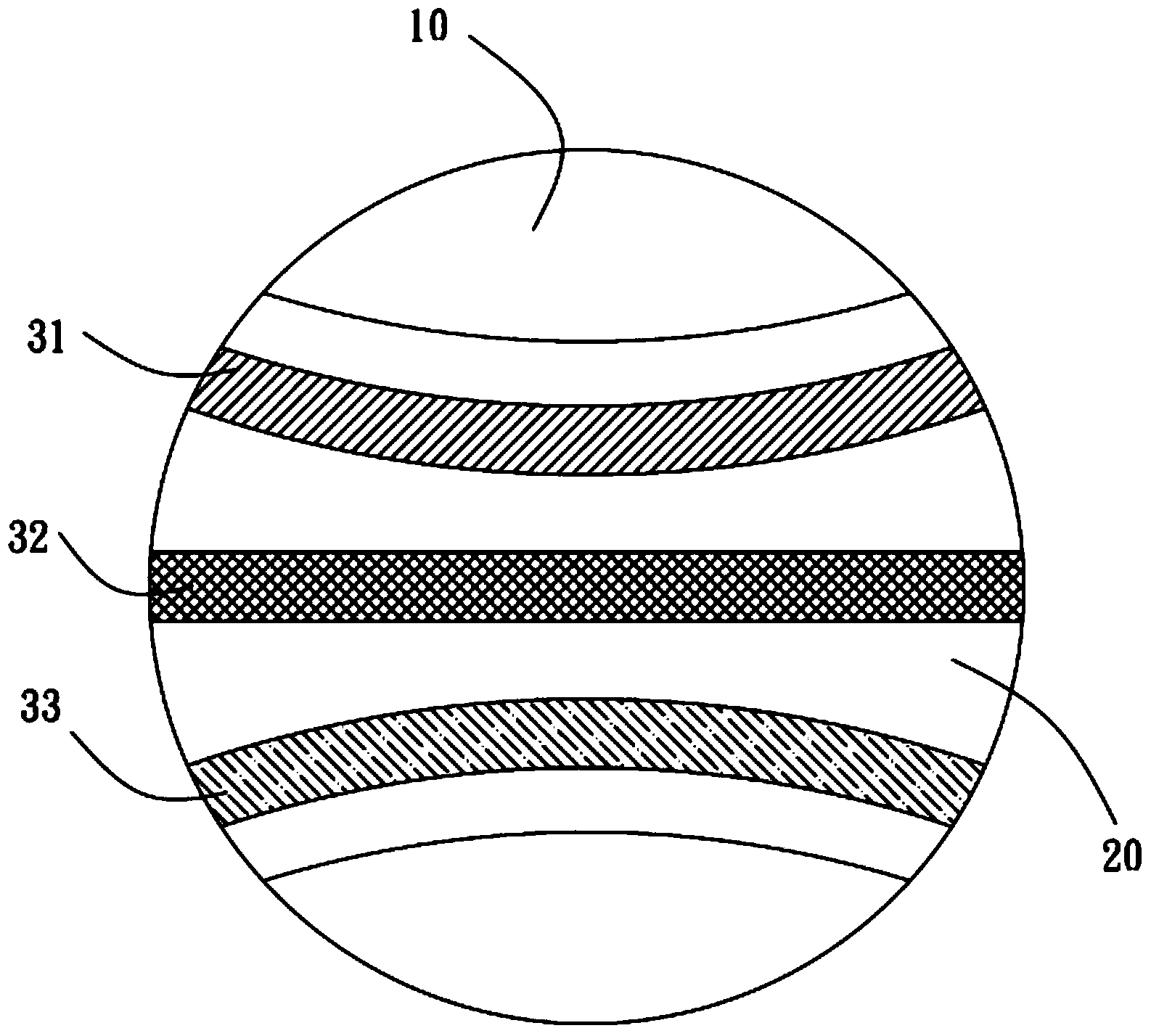 Manufacturing technology of color ball with shrunk printed film and color ball