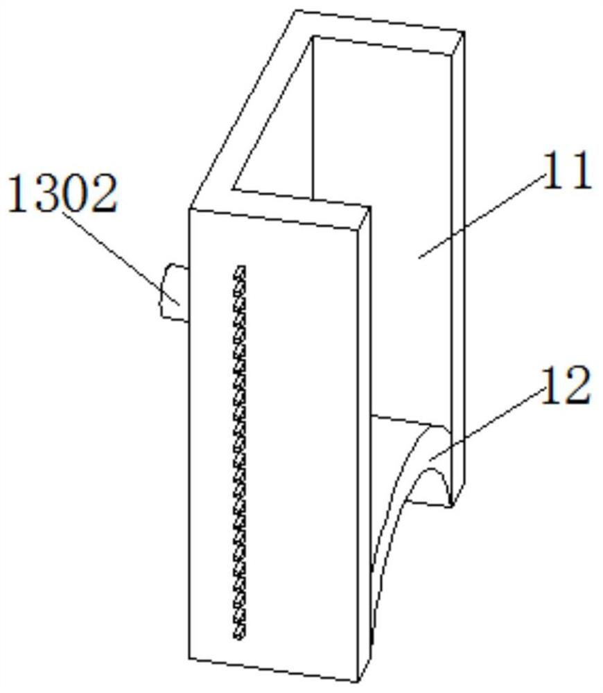 Drill pipe clamping device for gas drainage drilling rig