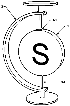 Method for quickly identifying magnetization direction of sintered rare earth permanent magnet