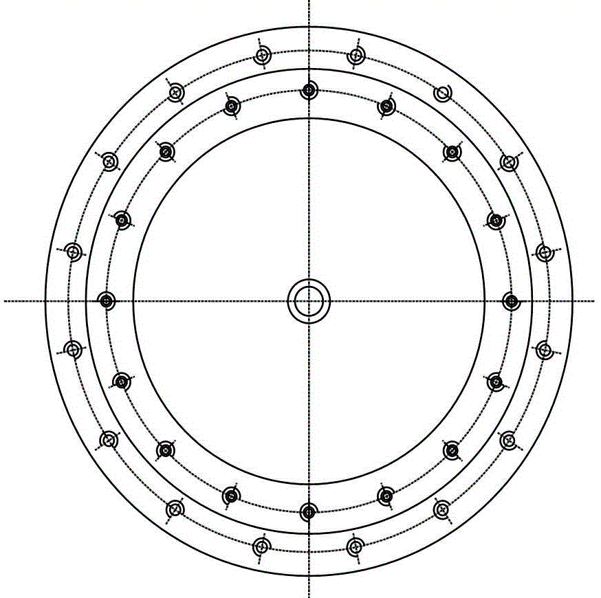 Measurement device, with step-shaped cone, absorbing all energy of high-energy laser