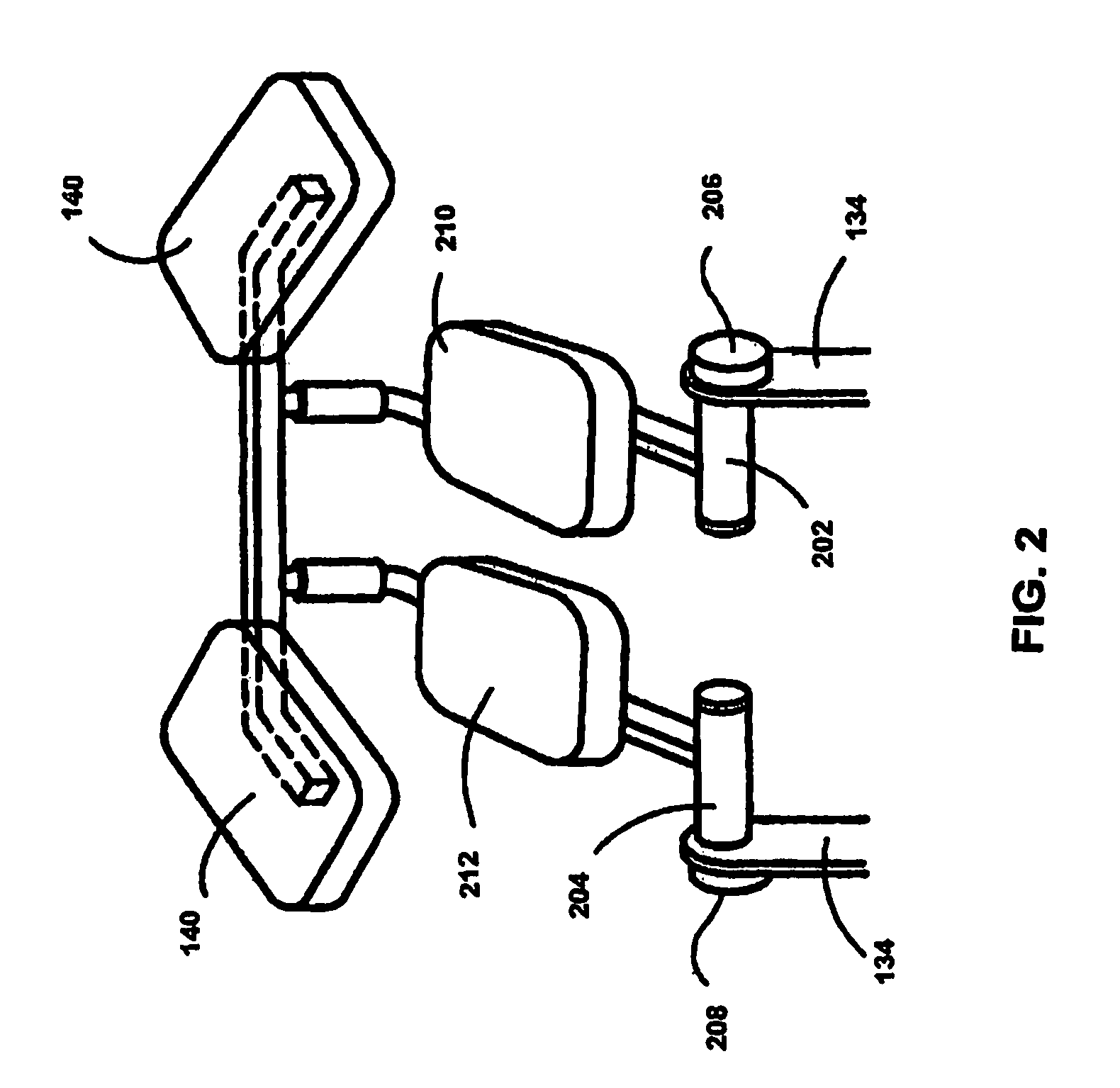 Abdominal exercise machine