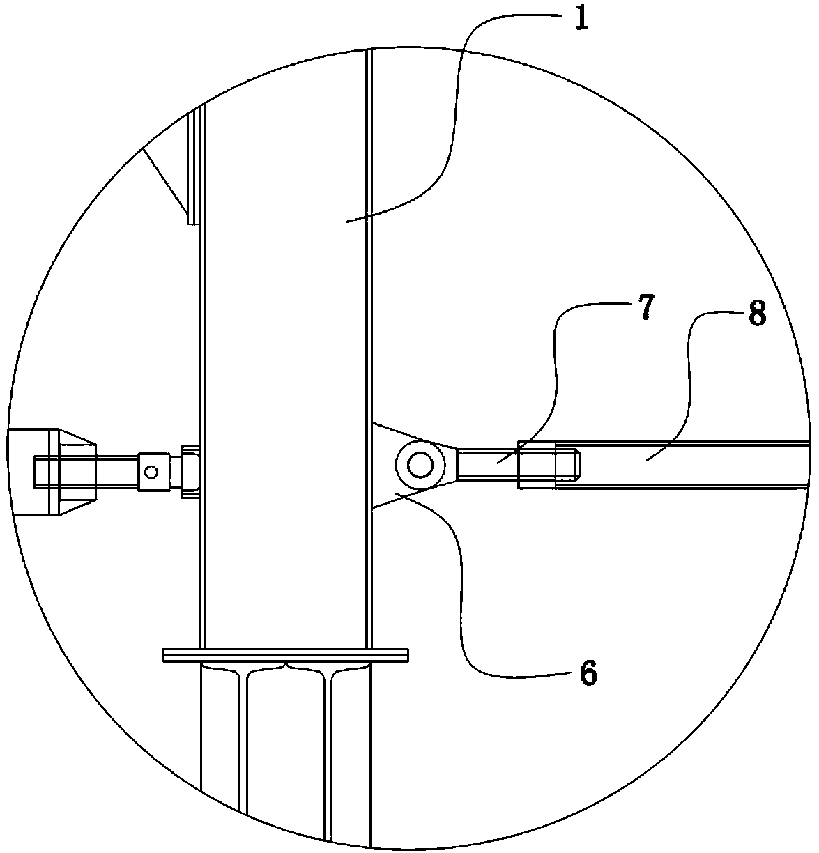 Trolley for concrete construction on multiple sections by employing mining method and construction method thereof