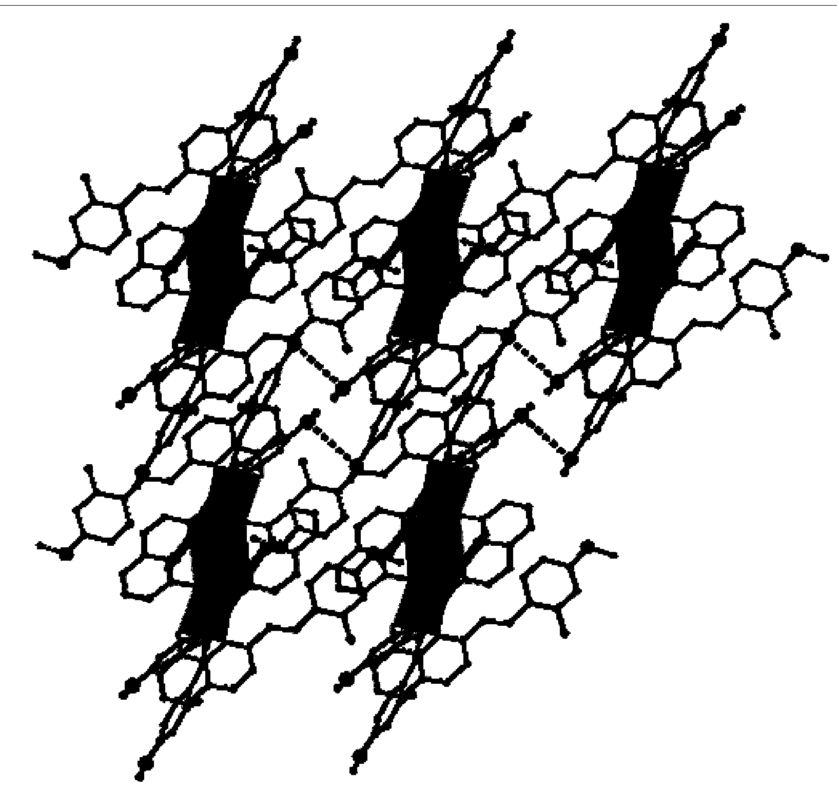 Yellow-light electroluminescent material based on 8-hydroxyquinoline zinc metal complex tripolymer and controllable preparation method thereof