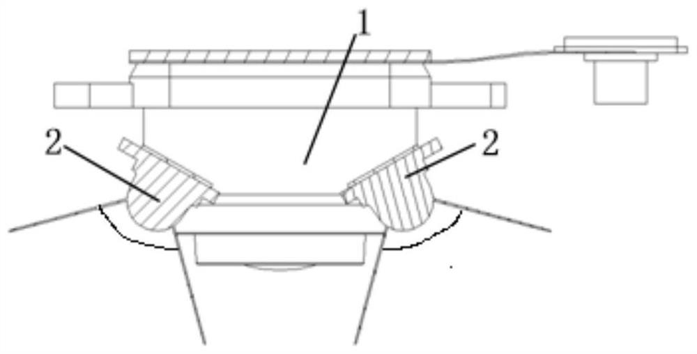 Camera module with light supplementing function