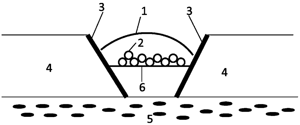 A system for increasing soil moisture in arid and semi-arid regions