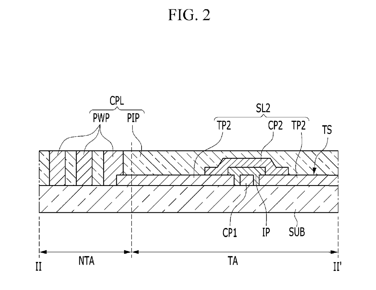 Touch panel including a conductive polymer layer